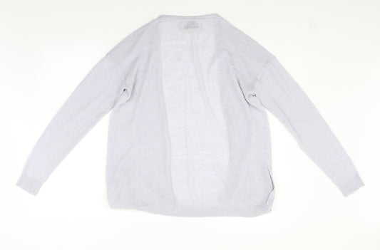 River Island Womens Purple Cardigan Jumper Size 10