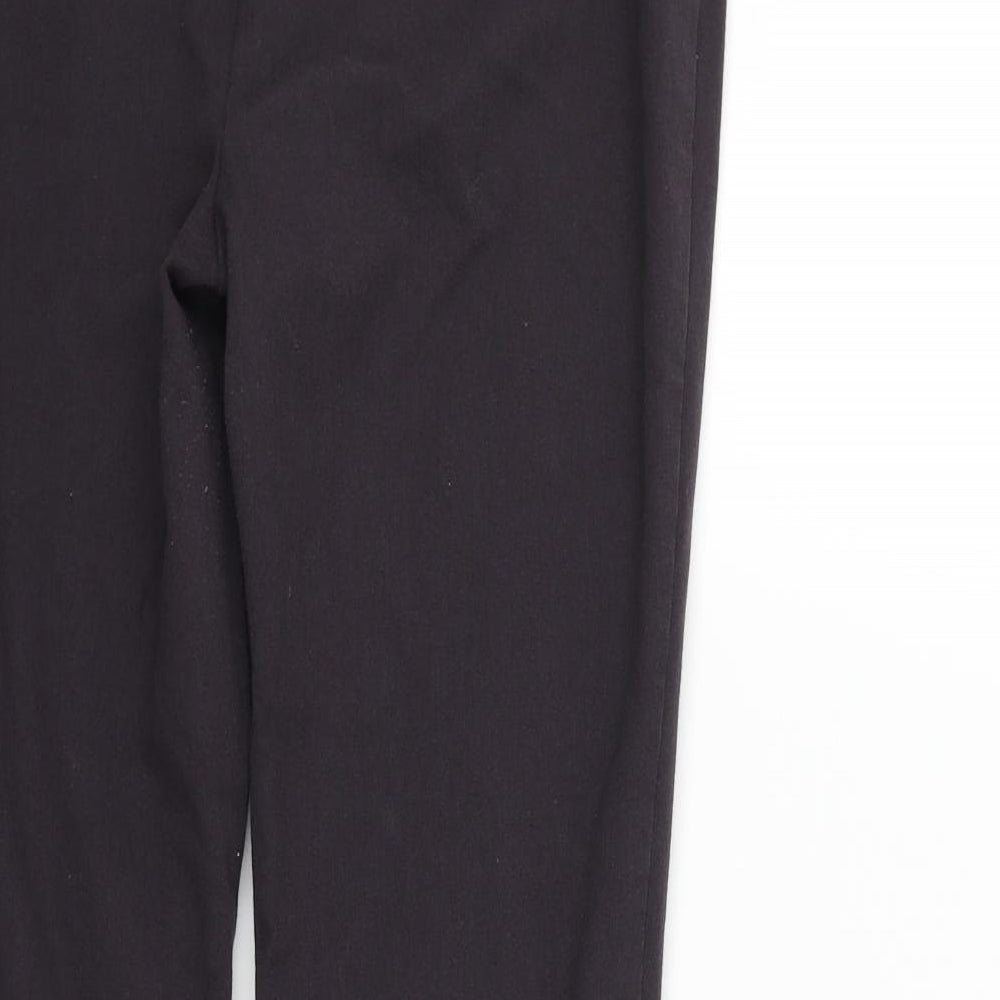 Womens UK Size 12 Marks and Spencer Regular Fit Purple Trousers