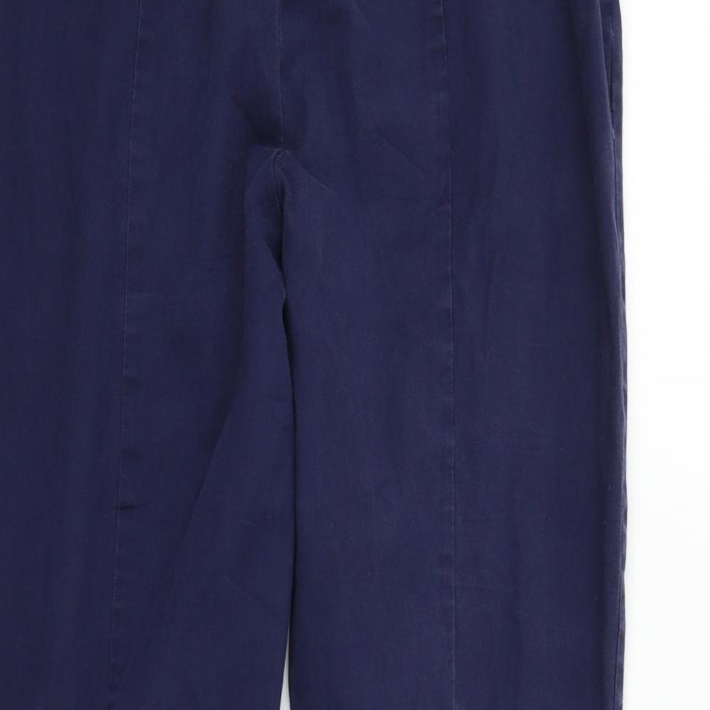 Womens UK Size 14 Gap Regular Fit Sweatpants Blue Trousers