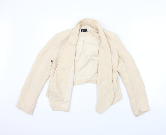 Topshop Womens Beige Cardigan Jumper Size 8