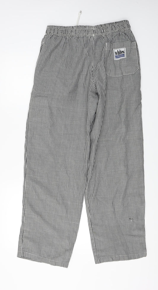Mens UK Size 30 in cheff whites Regular Fit Grey Trousers