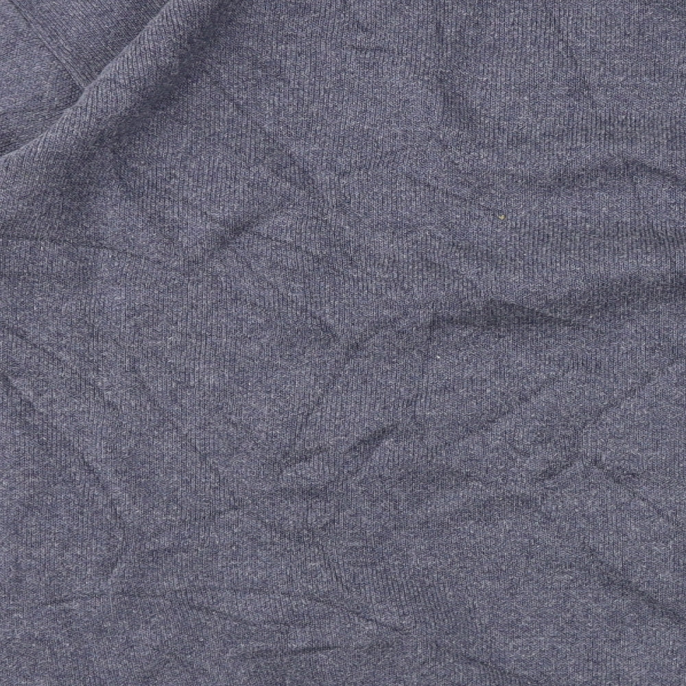 Carson Mens Blue Pullover Jumper Size S