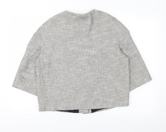 Womens UK Size 10 Per Una Grey Jacket