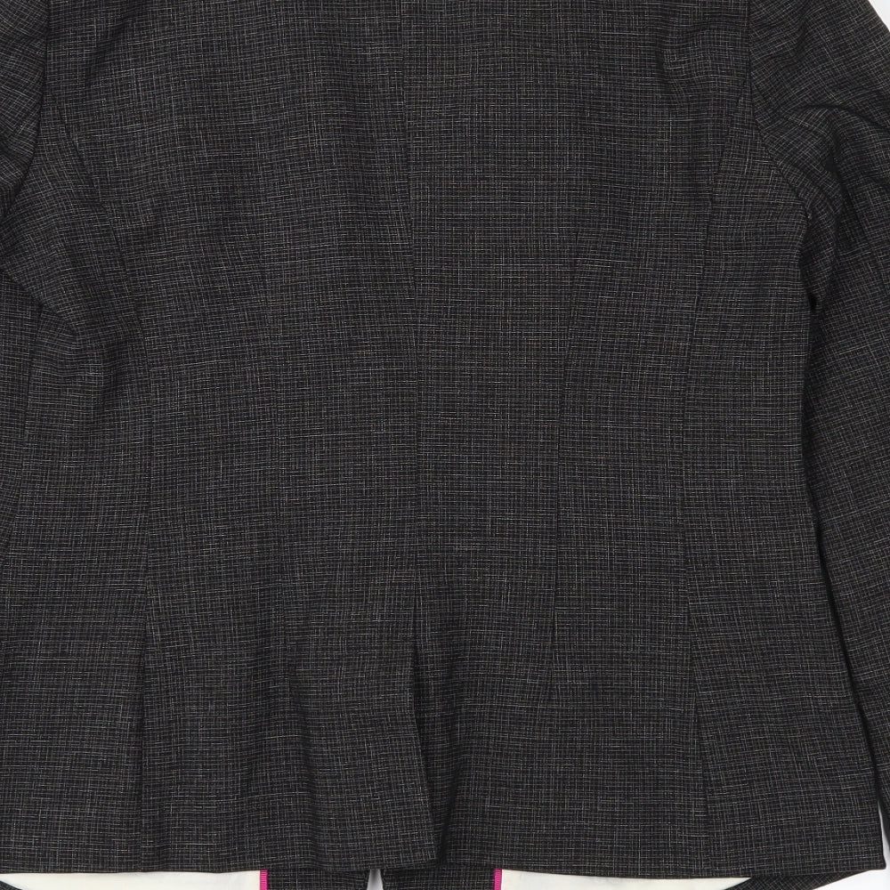 NEXT Womens Grey   Jacket Suit Jacket Size 10