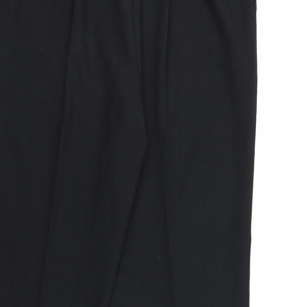 Autonomy Womens Black Trousers Size 18 L24 in
