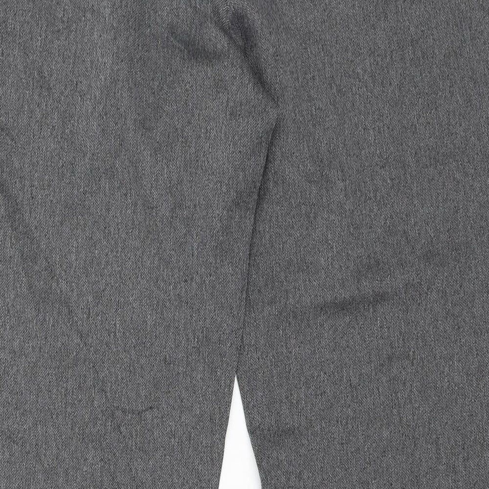 TU Womens Grey Dress Pants Trousers Size 14 L29 in