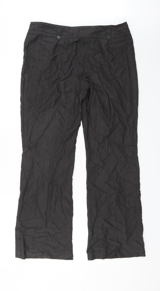 TU Womens Grey Dress Pants Trousers Size 14 L28 in