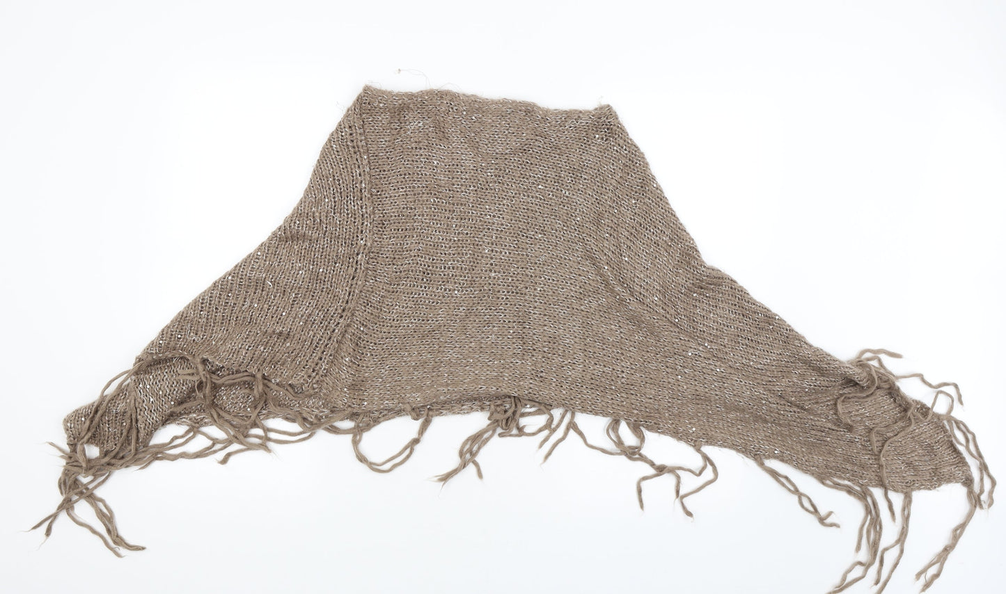 Preworn Womens Beige Shawl/Wrap