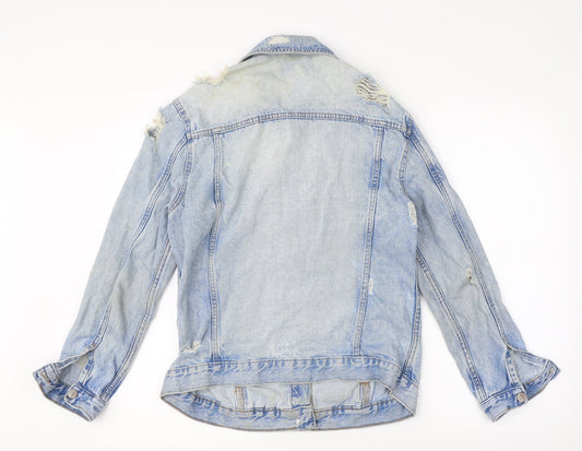 Womens UK Size 8 New Look Blue Jacket