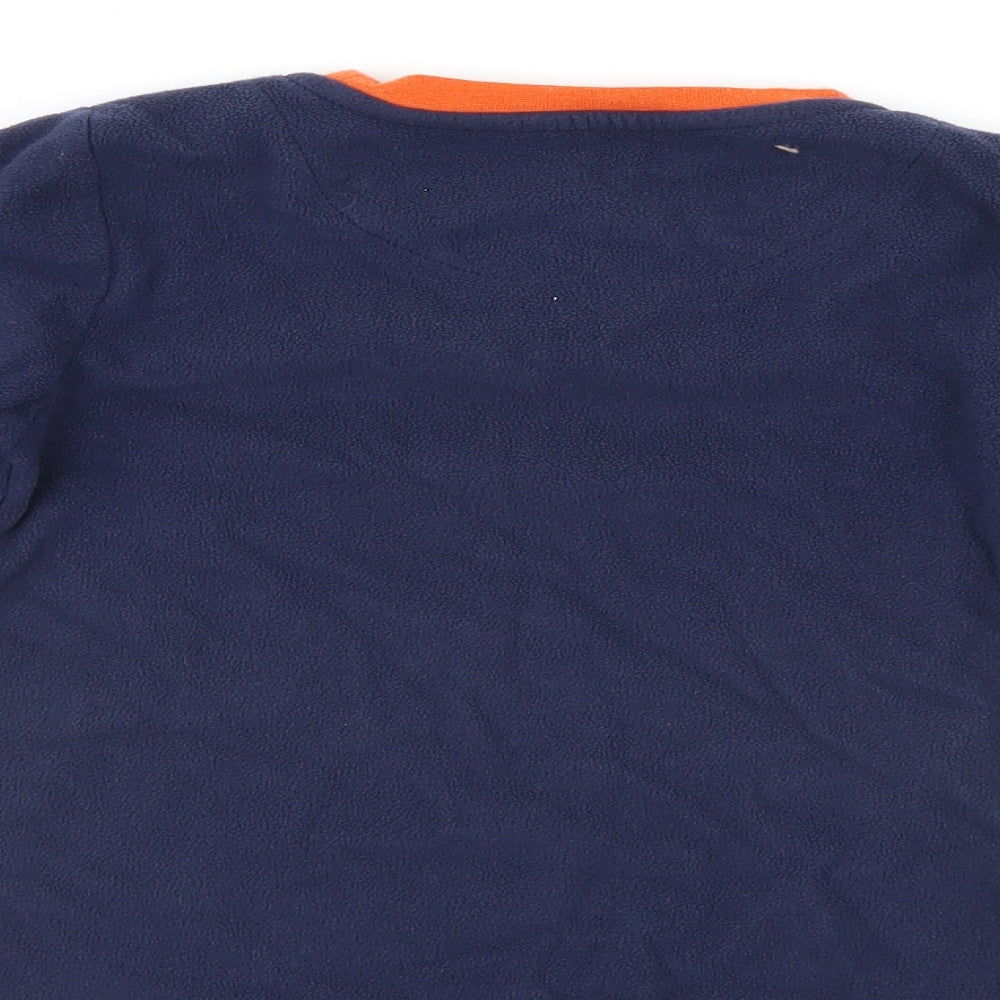 Rebel Boys Blue Pyjama Top Size 6-7 Years
