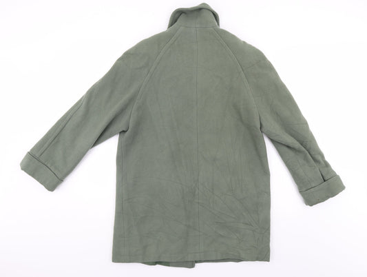 Edinburgh Womens Green Motorcycle Jacket Coat Size 12