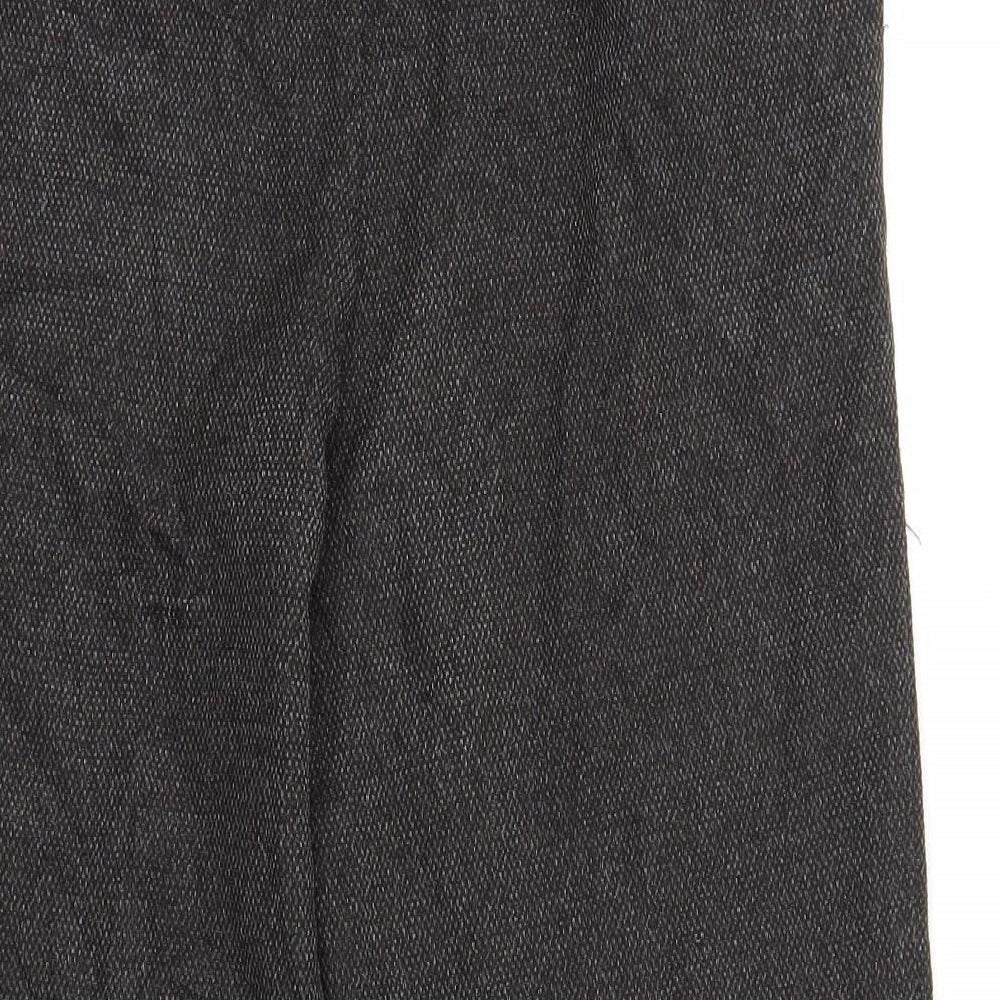 Womens UK Size 30 in Marks and Spencer Regular Fit Grey Trousers