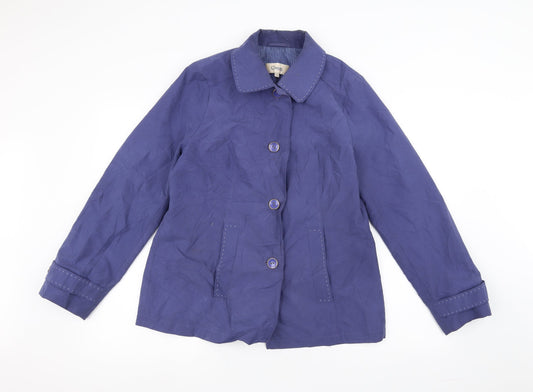 Womens UK Size 12 Classic Blue Jacket