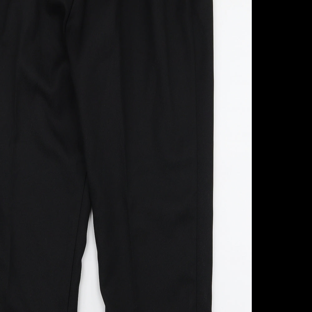 Damart Mens Black Trousers Size 30 L20 in