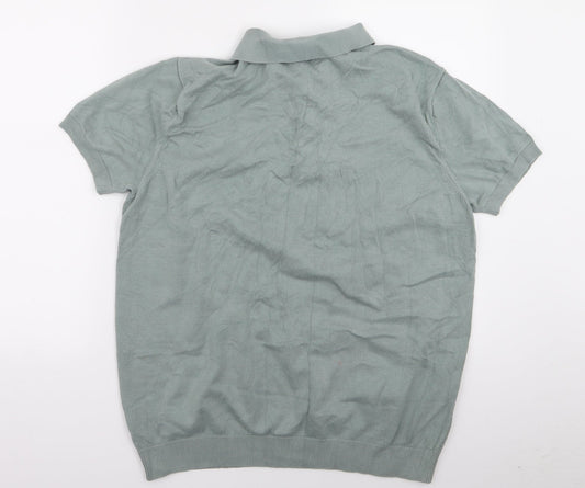 George Mens Green Pullover Jumper Size XL