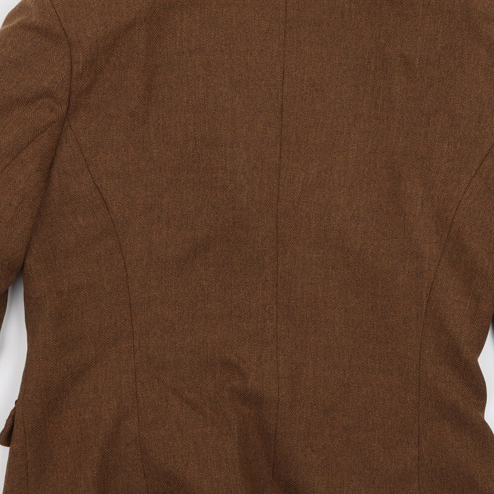 Womens UK Size M Preworn Brown Jacket