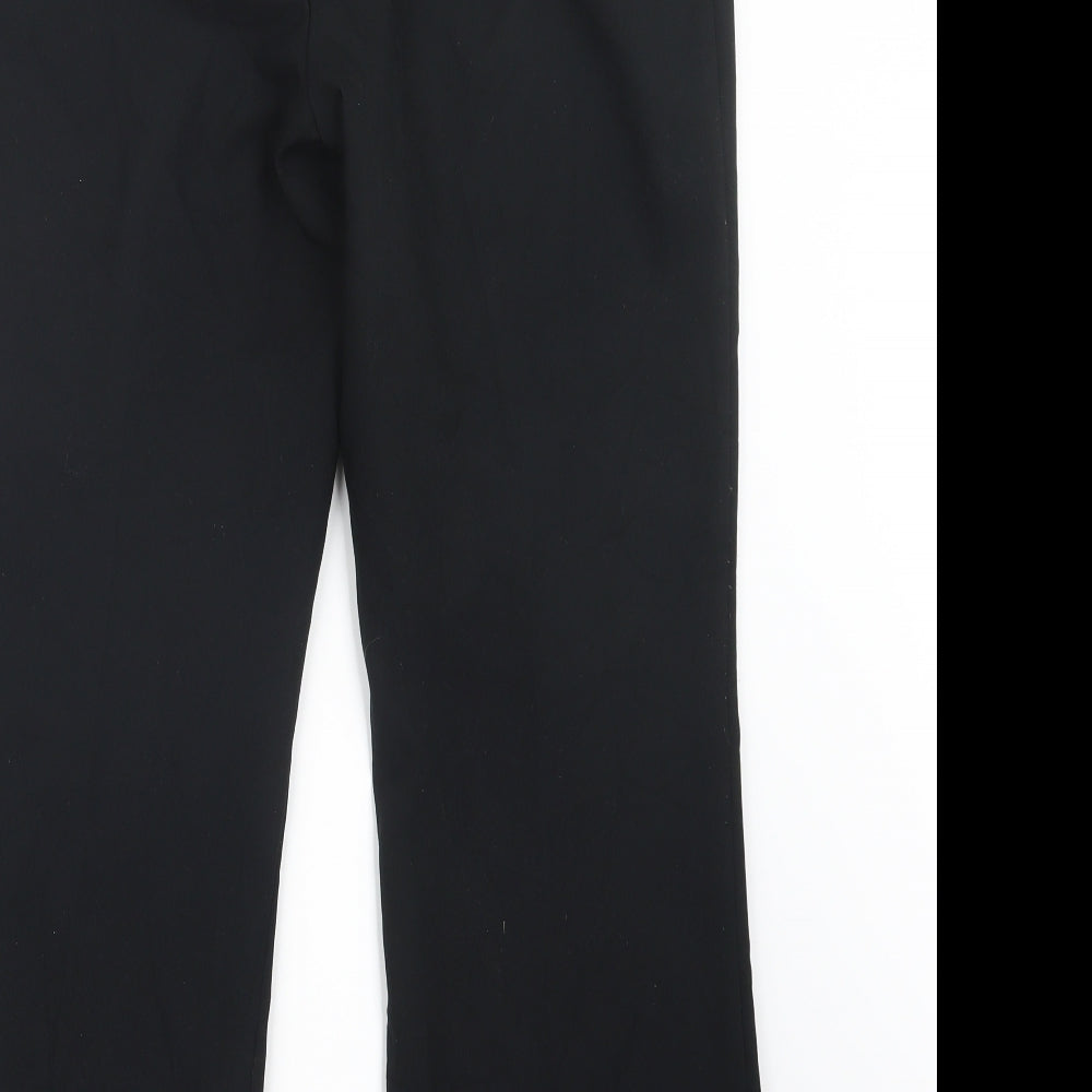 Womens UK Size 14 Dorothy Perkins Regular Fit Black Trousers