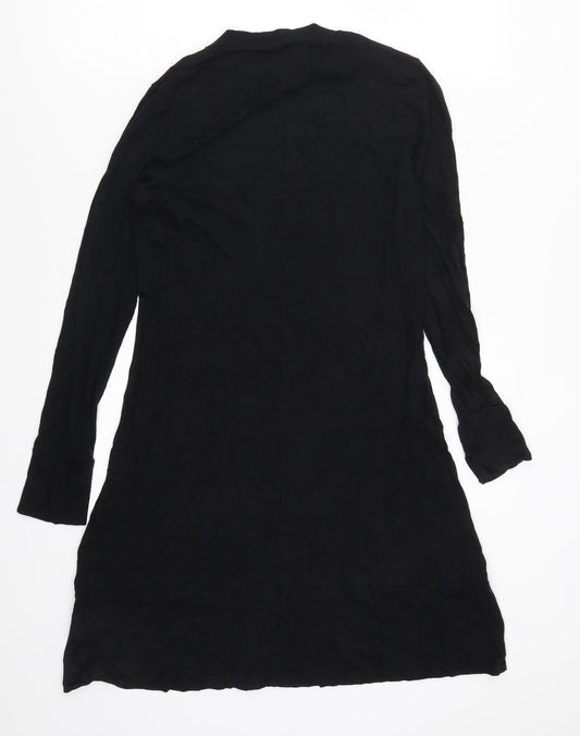 Marks and Spencer Womens Black T-Shirt Dress Size 8