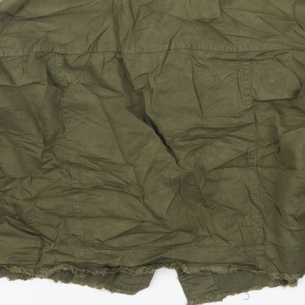Womens UK Size S River Island Green Jacket