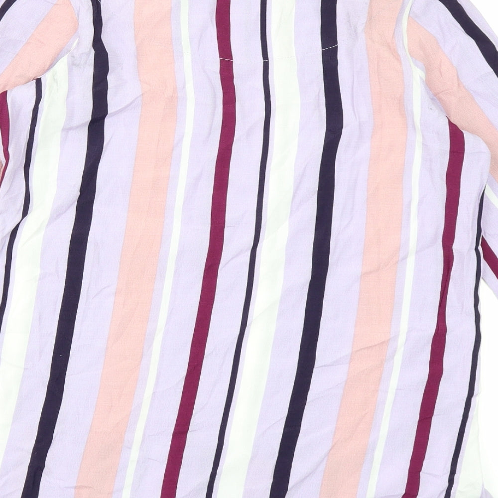 Womens UK Size 6 NEXT Purple Basic Blouse