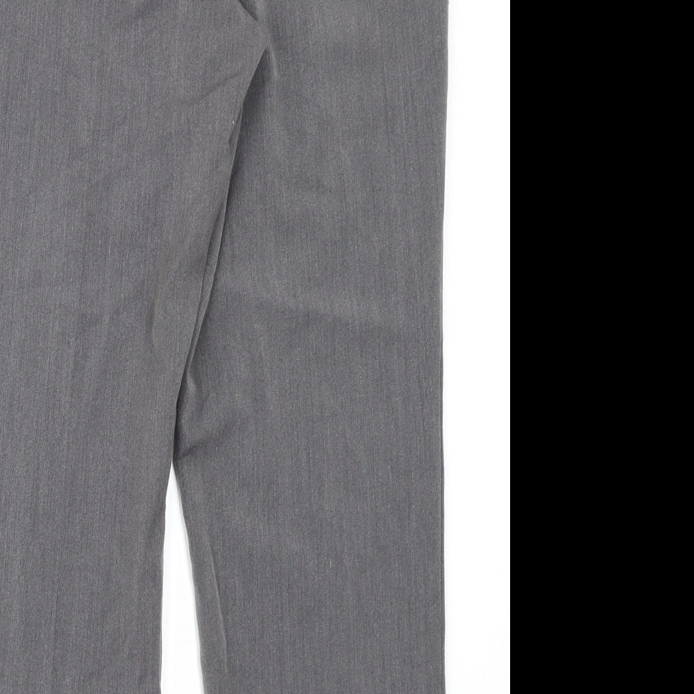 Bonmarché Womens Grey Trousers Size 12 L25 in