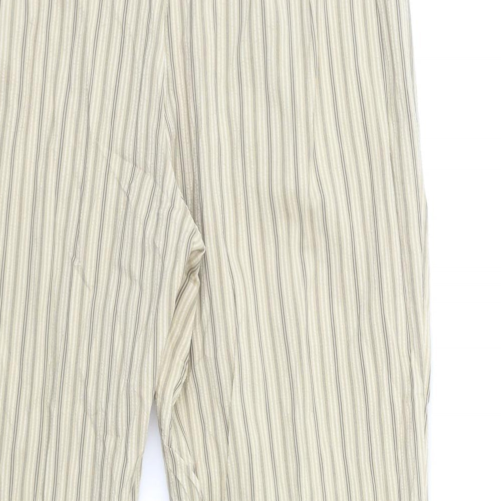 Womens UK Size 30 in Marks and Spencer Regular Fit Beige Trousers