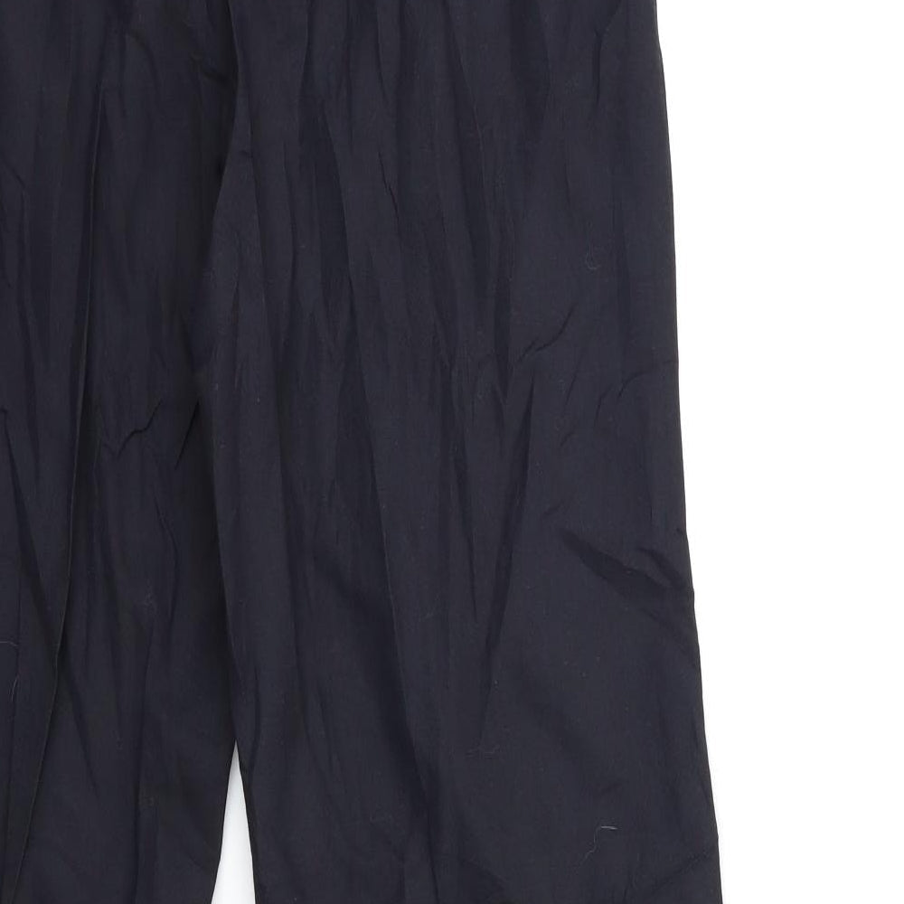 Womens UK Size 28 in Preworn Regular Fit Blue Trousers