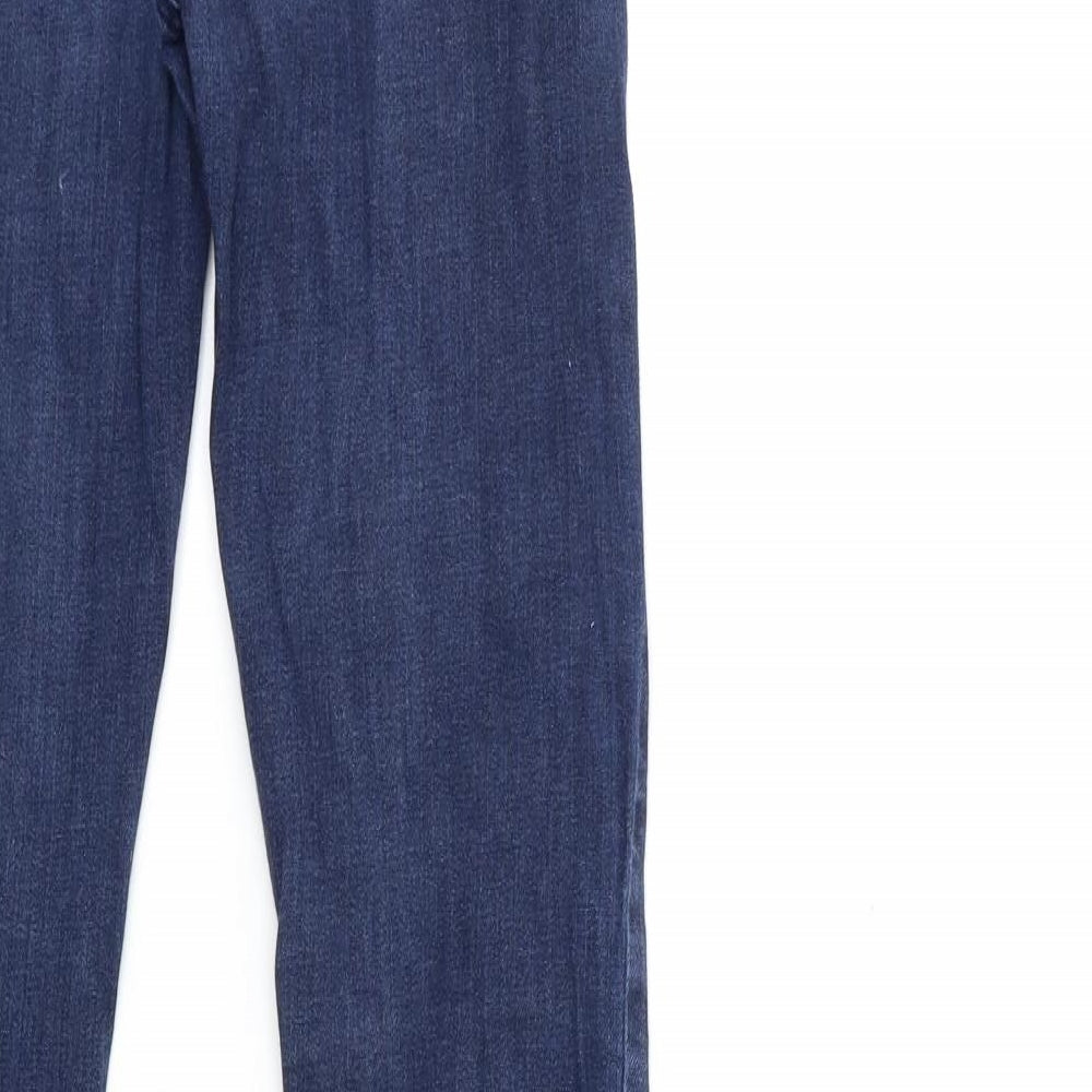 Zara Womens Blue Denim Skinny Jeans Size 6 L31 in