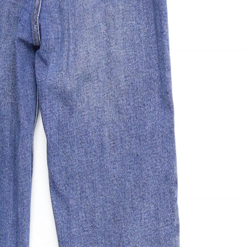 Denim & Co. Womens Blue Denim Skinny Jeans Size 6 L27 in