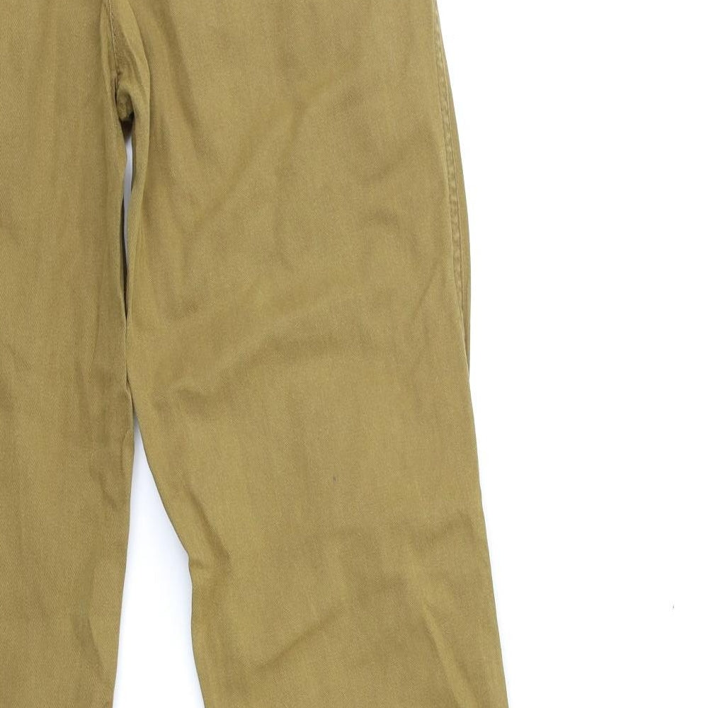 New Look Womens Green Denim Skinny Jeans Size 10 L30 in