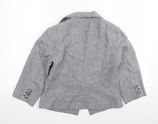 Womens UK Size 12 alex & co Regular Grey Blazer