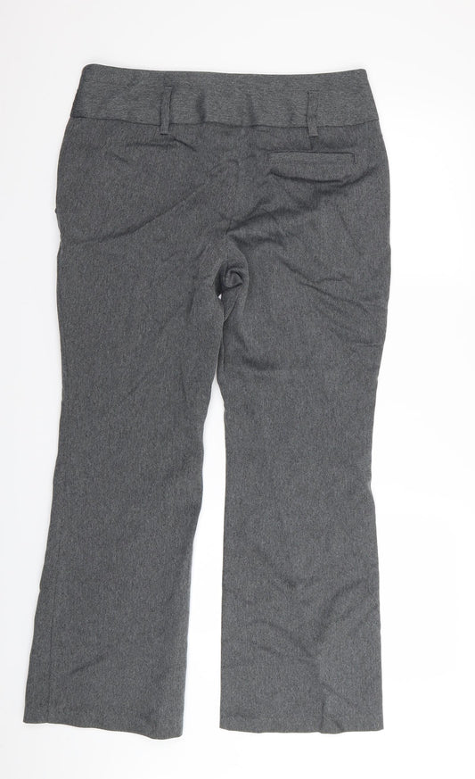 TU Womens Grey Trousers Size 12 L29 in