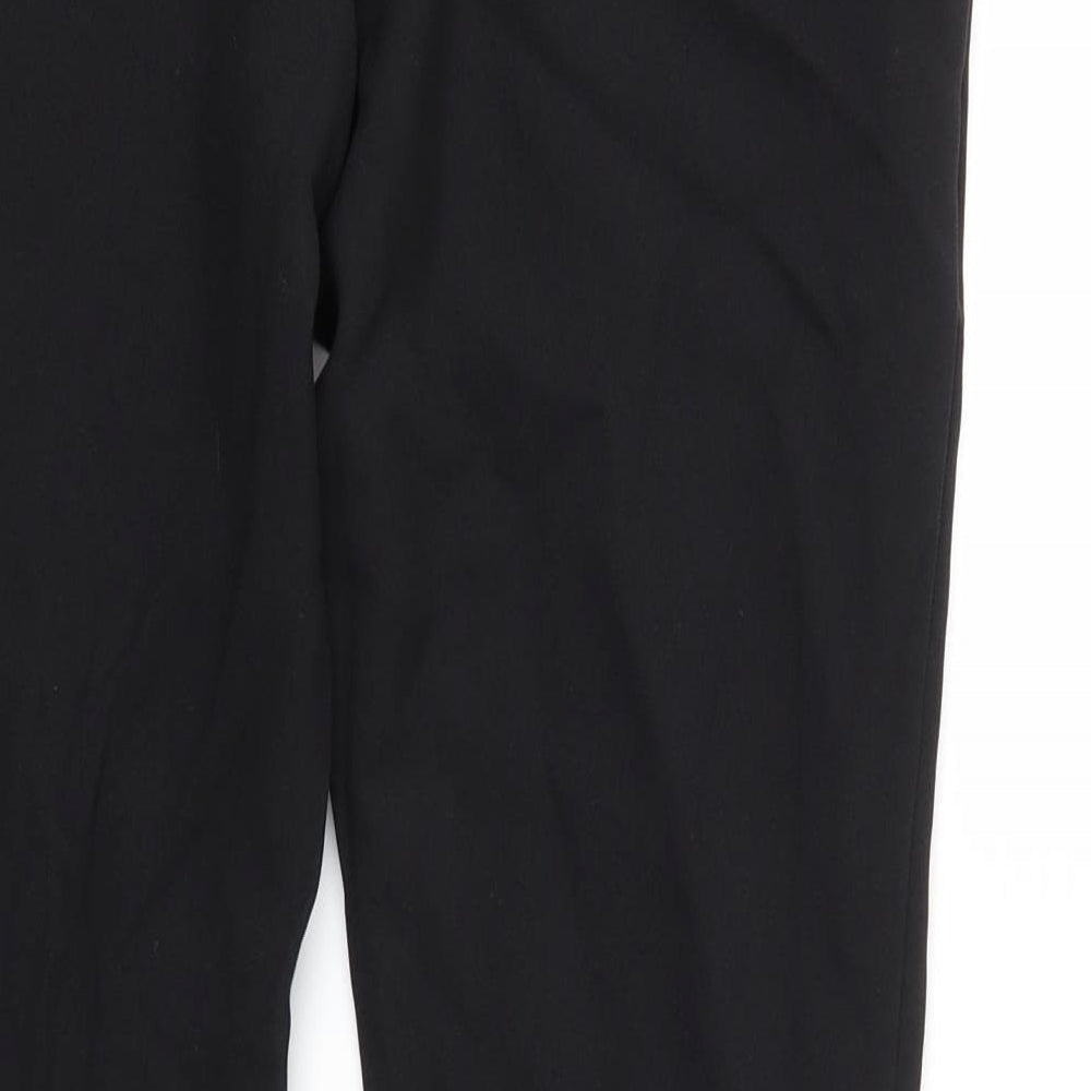 Primark Womens Black Trousers Size 10 L28 in