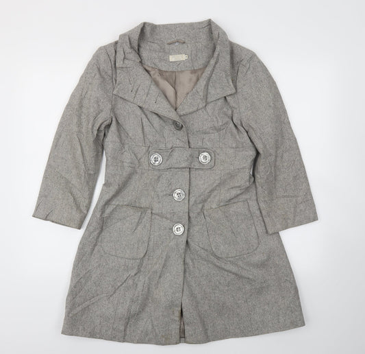 Womens UK Size 10 Topshop Grey Jacket