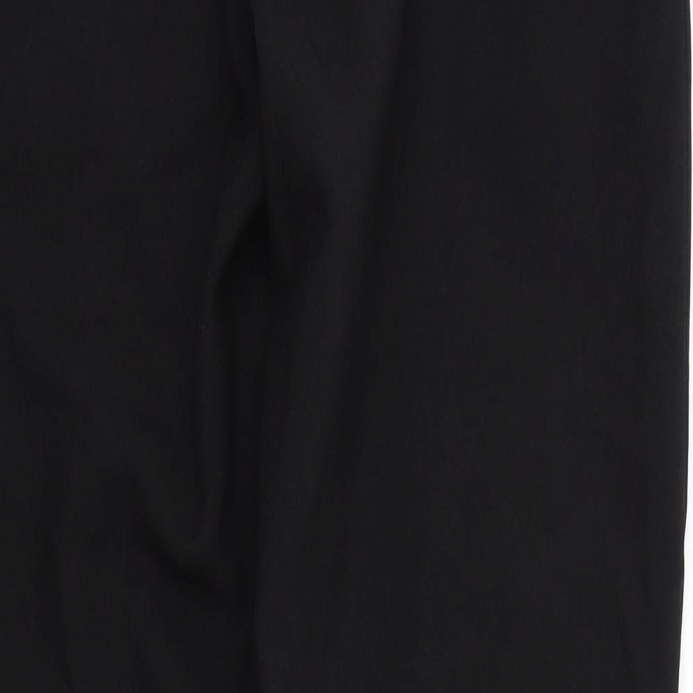 George Womens Black Trousers Size 30 L30 in