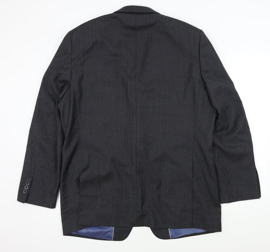 Mens UK Size XL greenwood Regular Grey Suit Jacket