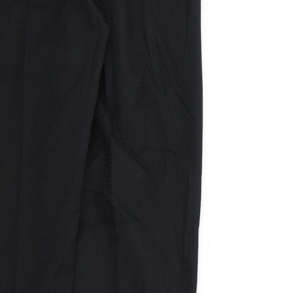 Avenue Womens Black Trousers Size 8 L27 in