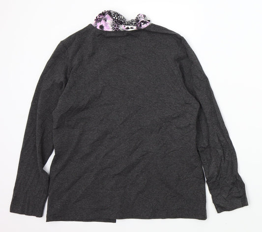 Rabe Womens Grey Pullover Jumper Size 40