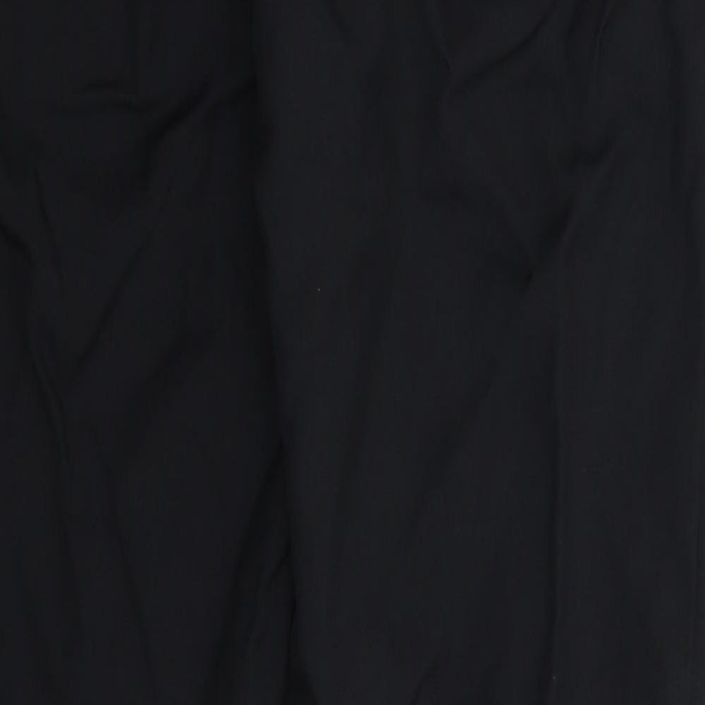 Womens UK Size 12 Marks and Spencer Slim Fit Black Trousers