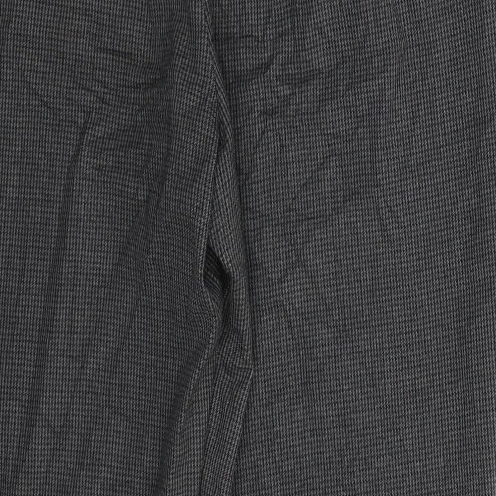 Womens UK Size 12 Marks and Spencer Slim Fit Grey Trousers