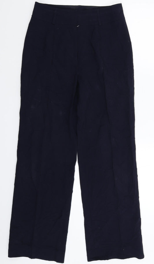 Womens UK Size 10 Per Una Regular Fit Blue Trousers