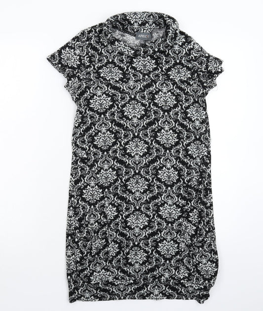 Apricot Womens Black Jumper Dress Size 8