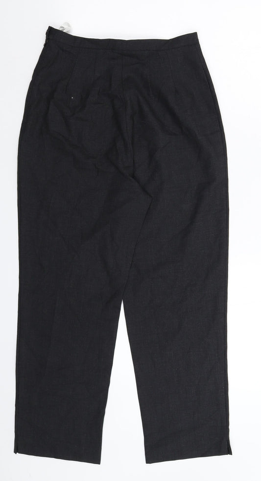 Womens UK Size 8 NEXT Slim Fit Dress Pants Grey Trousers
