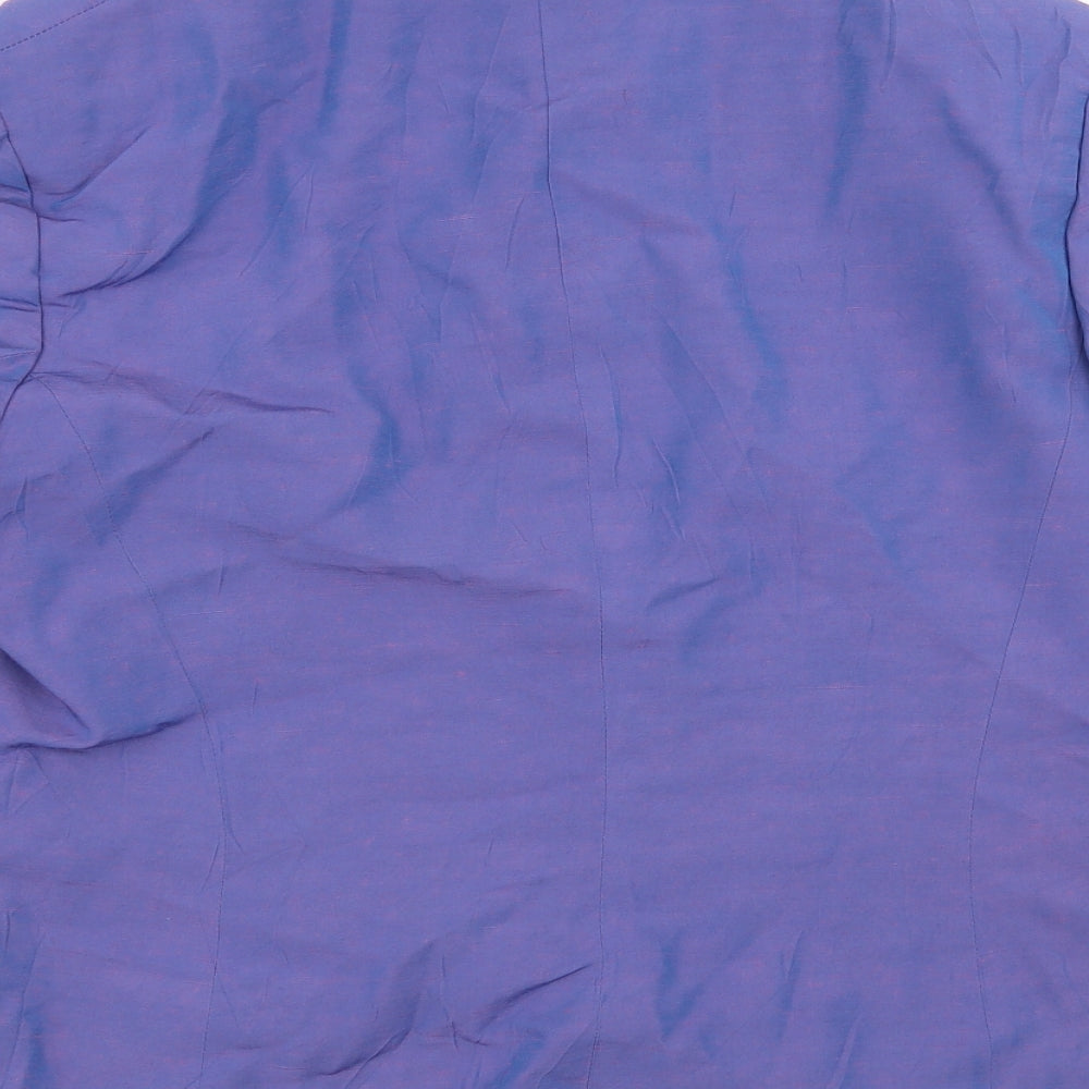 Debenhams Womens Purple Jacket Suit Jacket Size 16