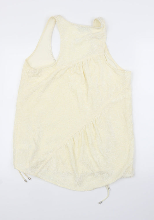 Womens UK Size 14 NEXT Ivory Basic Blouse