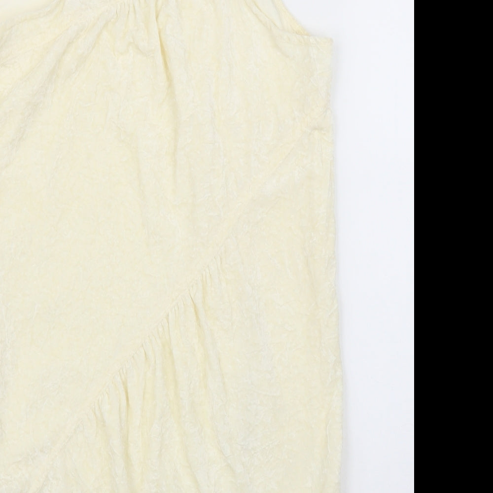 Womens UK Size 14 NEXT Ivory Basic Blouse