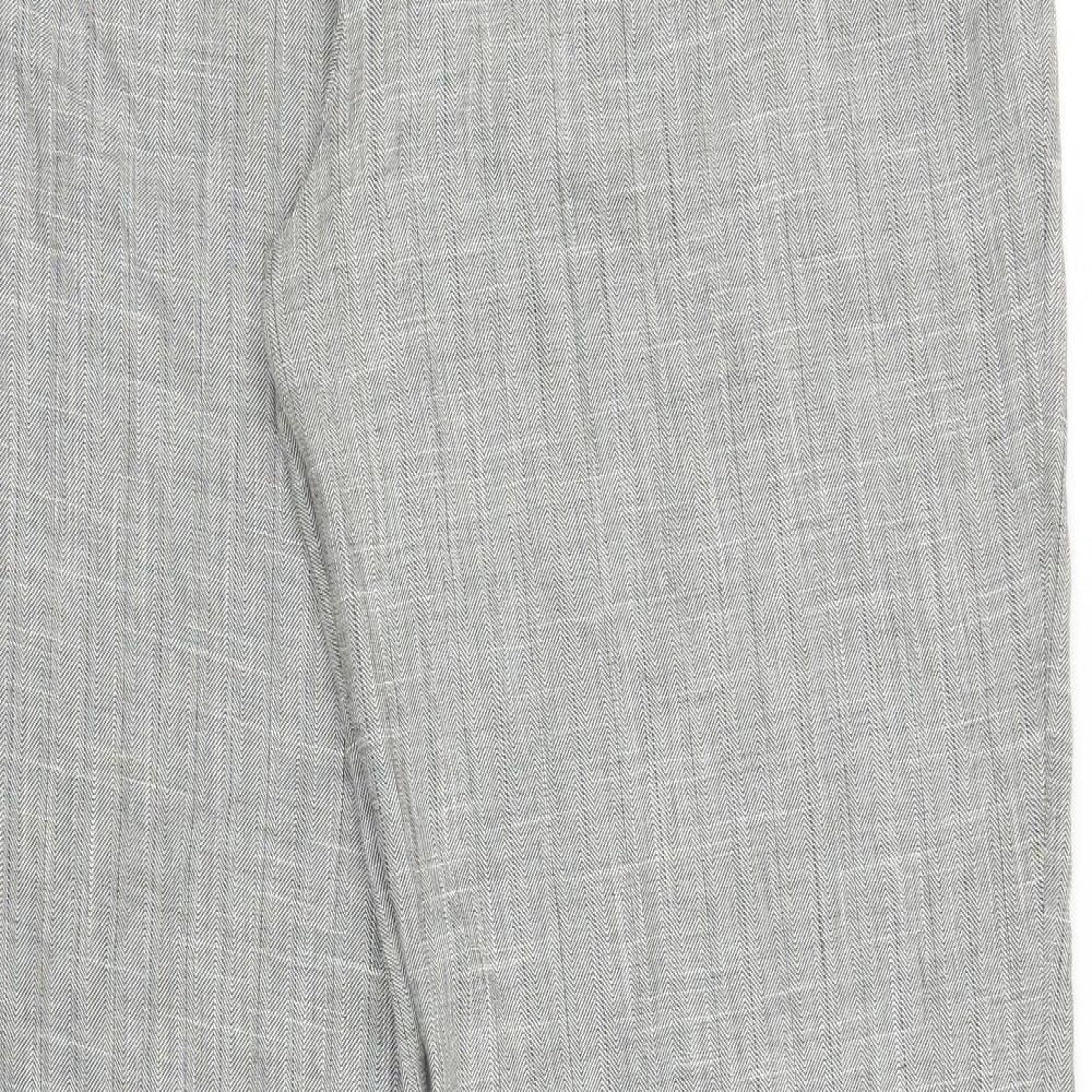 Womens UK Size 18 Evie Regular Fit Grey Trousers