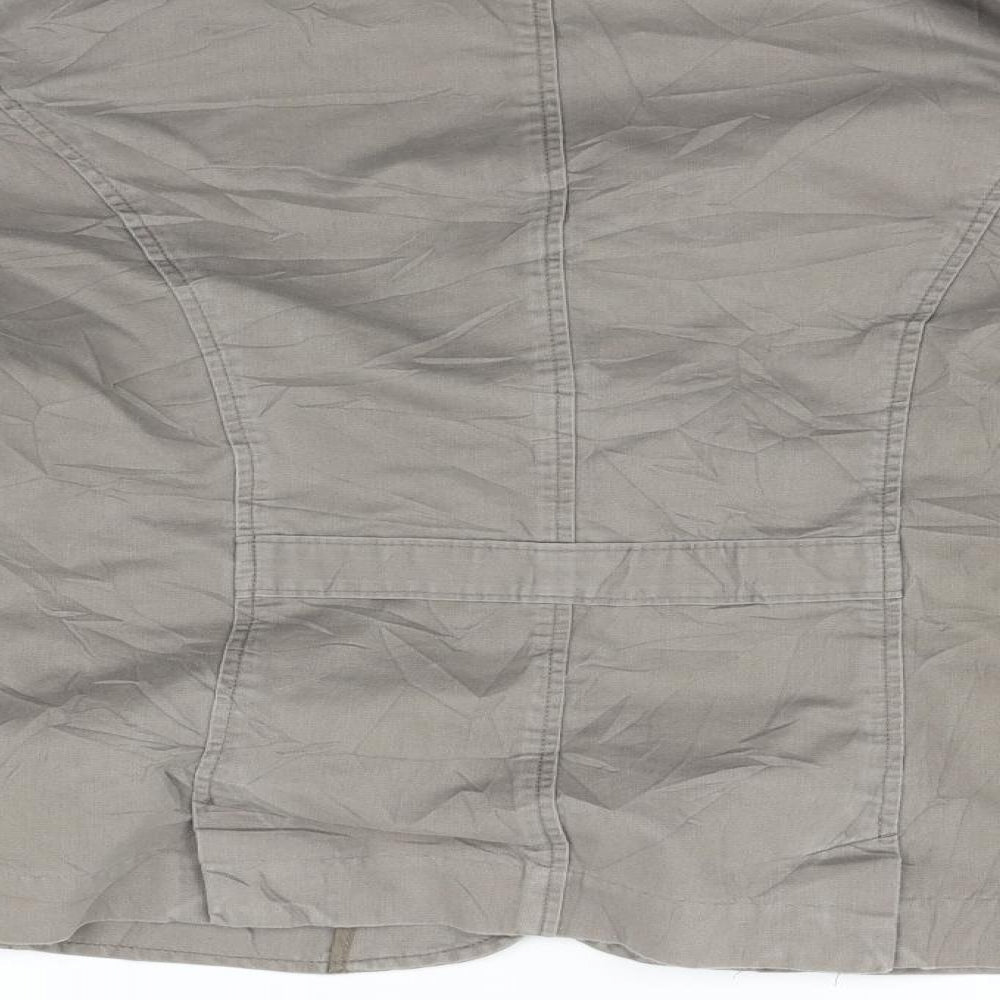 Maine Womens Grey Jacket Coat Size L
