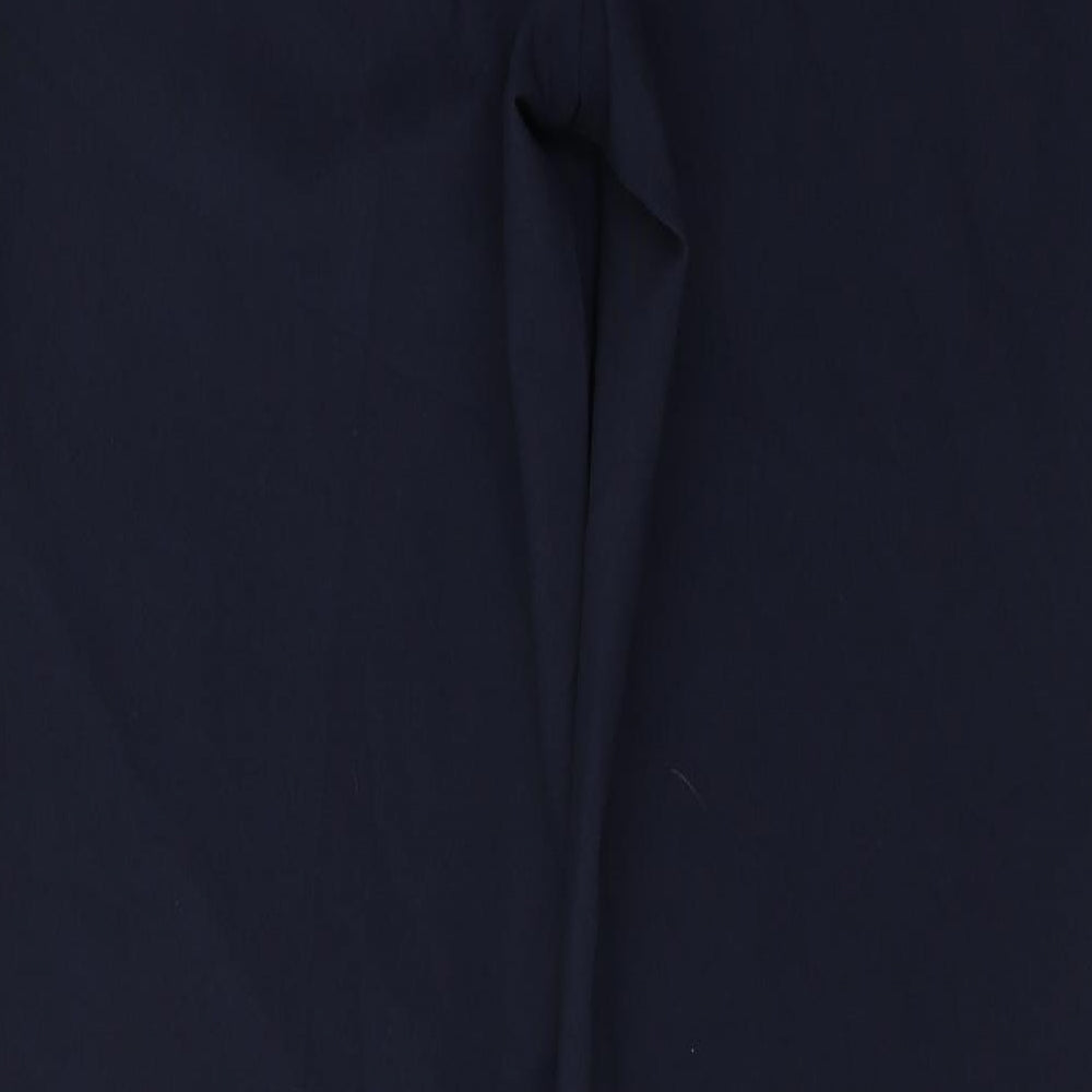 George Womens Blue Trousers Size 12 L24 in