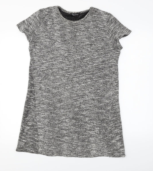 Miss Selfridge Womens Grey A-Line Size 12